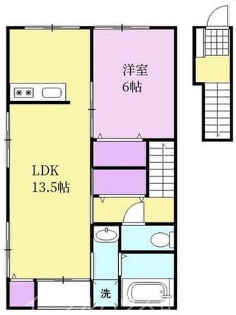 エリコーポIIの物件間取画像